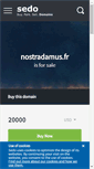 Mobile Screenshot of nostradamus.fr