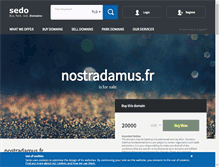 Tablet Screenshot of nostradamus.fr